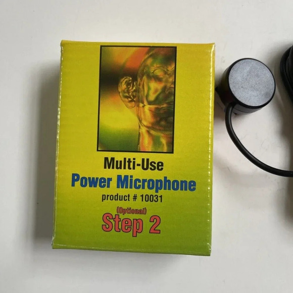Microphone Multi Use Power Microphone In Box Unused - Picture 3 of 8